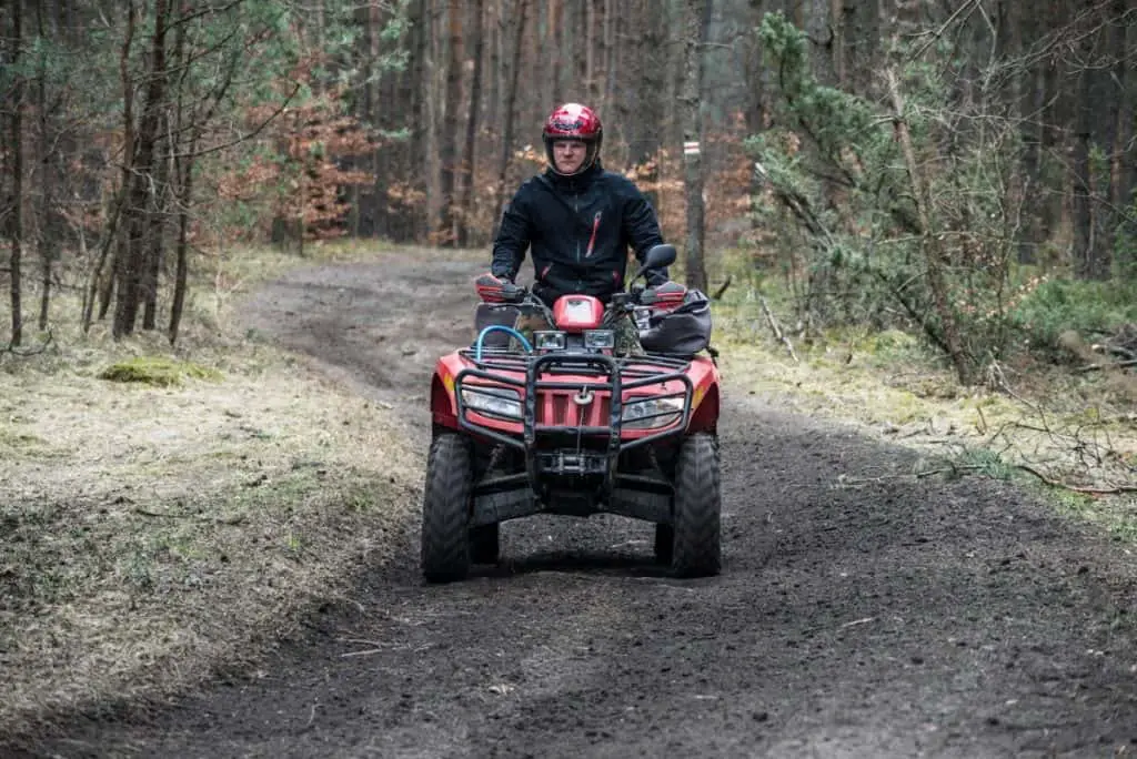 Offroad 4x4 sand ground rally, quad bike