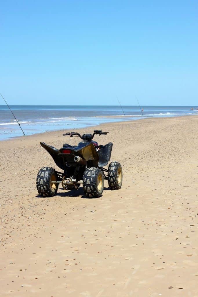 ATV on the beach